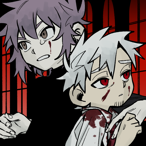 picrew of laurie uberich & jay iridos